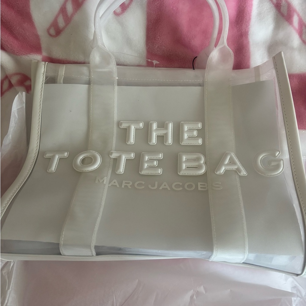 Marc Jacobs White Tote Bag